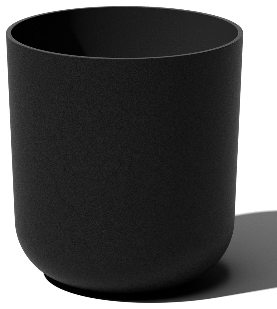Pure Series Kona Planter, Black, 20 Inches, 1 Pack