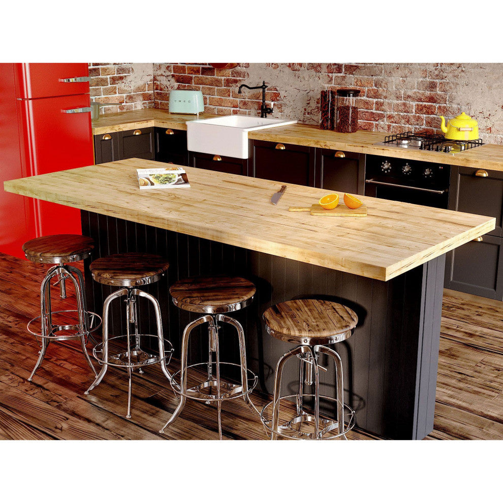Hidden Center Mount Countertop Bracket - Double-Sided Knee Wall Support 40" | Fi