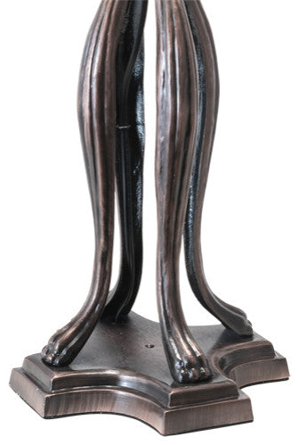 Meyda Lighting 228791 32" High Roseborder Table Lamp