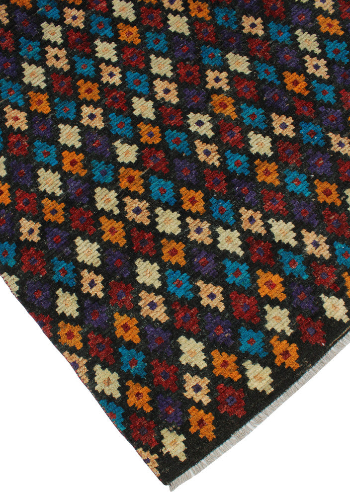 Balochi Dayton Black Rug, 5'2x7'11