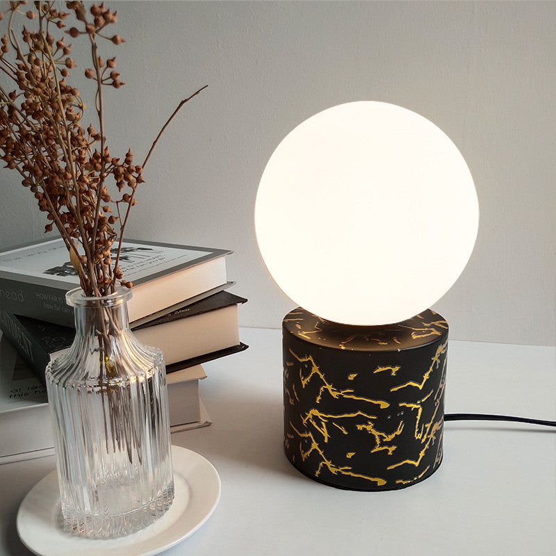 Leukerbad | Minimalistic Glass Ball LED Night Lamp