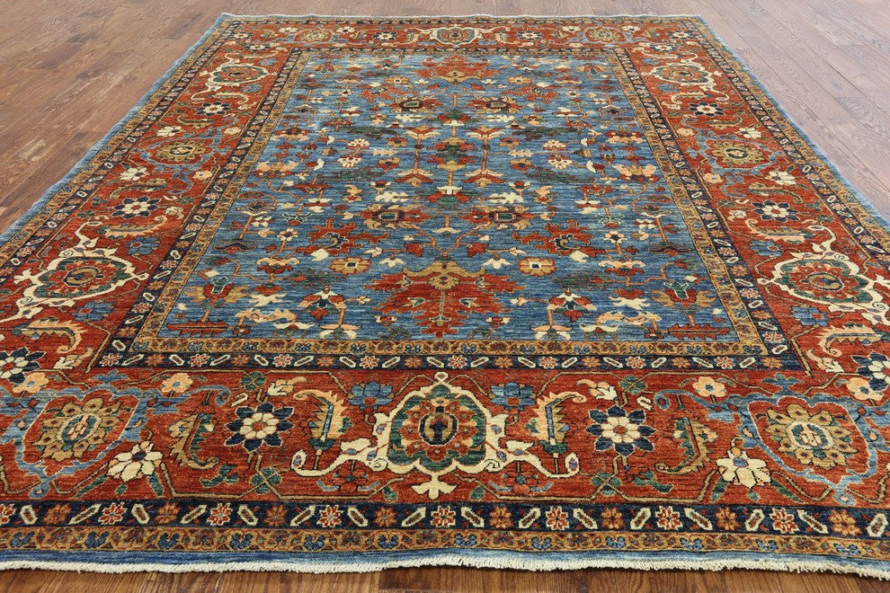 Oriental Fine Serapi Handmade Area Rug 8'x10', MCR624
