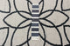 Aqua Terali Area Rug, Ivory, 2'6"x8'