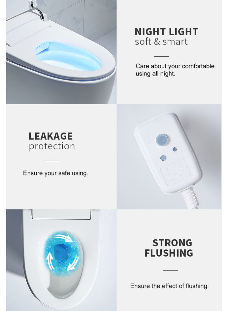 Floor Mounted Self Clean Smart Toilet Tankless Automatic Toilet One-Piece