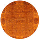 Ahgly Company Indoor Round Mid-Century Modern Area Rugs, 3' Round
