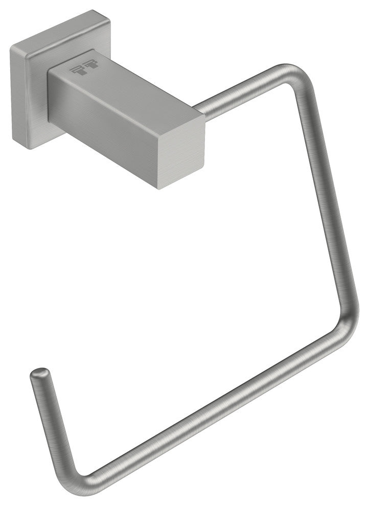 8541 Towel Ring Open, Brushed