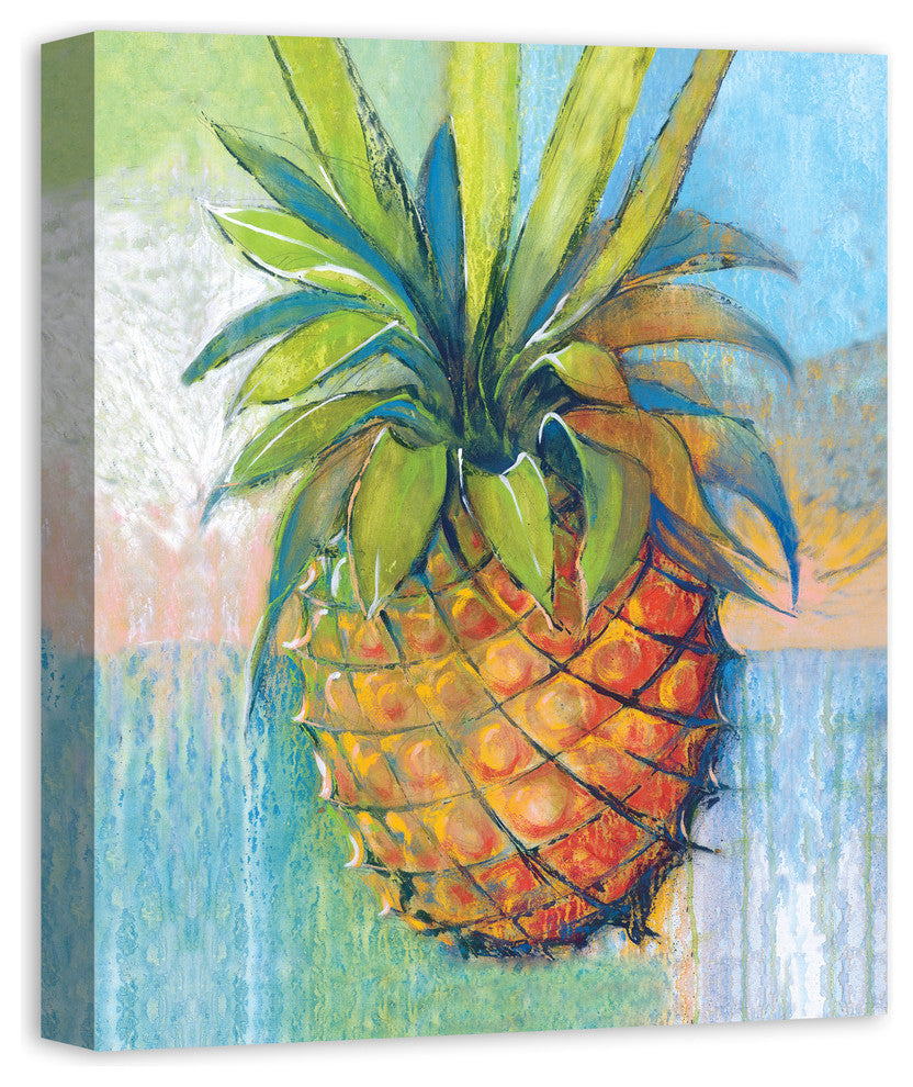 Tropical Pineapple 20x24 Canvas Wall Art