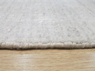 EORC Ivory Handmade Wool and Viscose Urban Rug 8'x10'