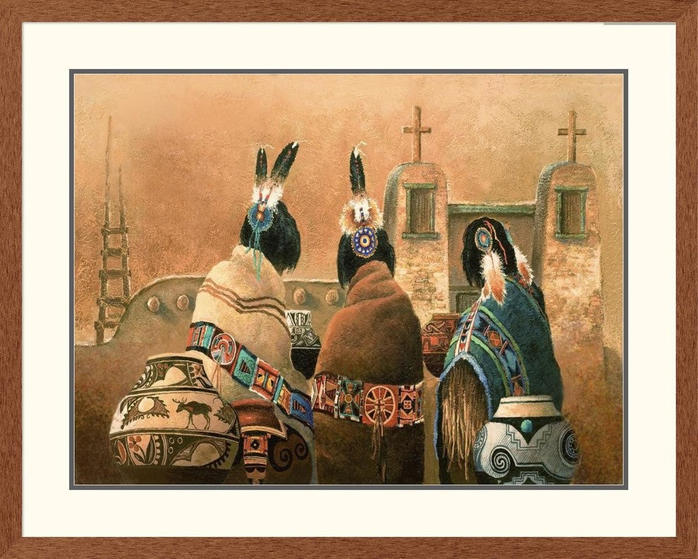 "Mission Trio" Artwork, 40" x 32"
