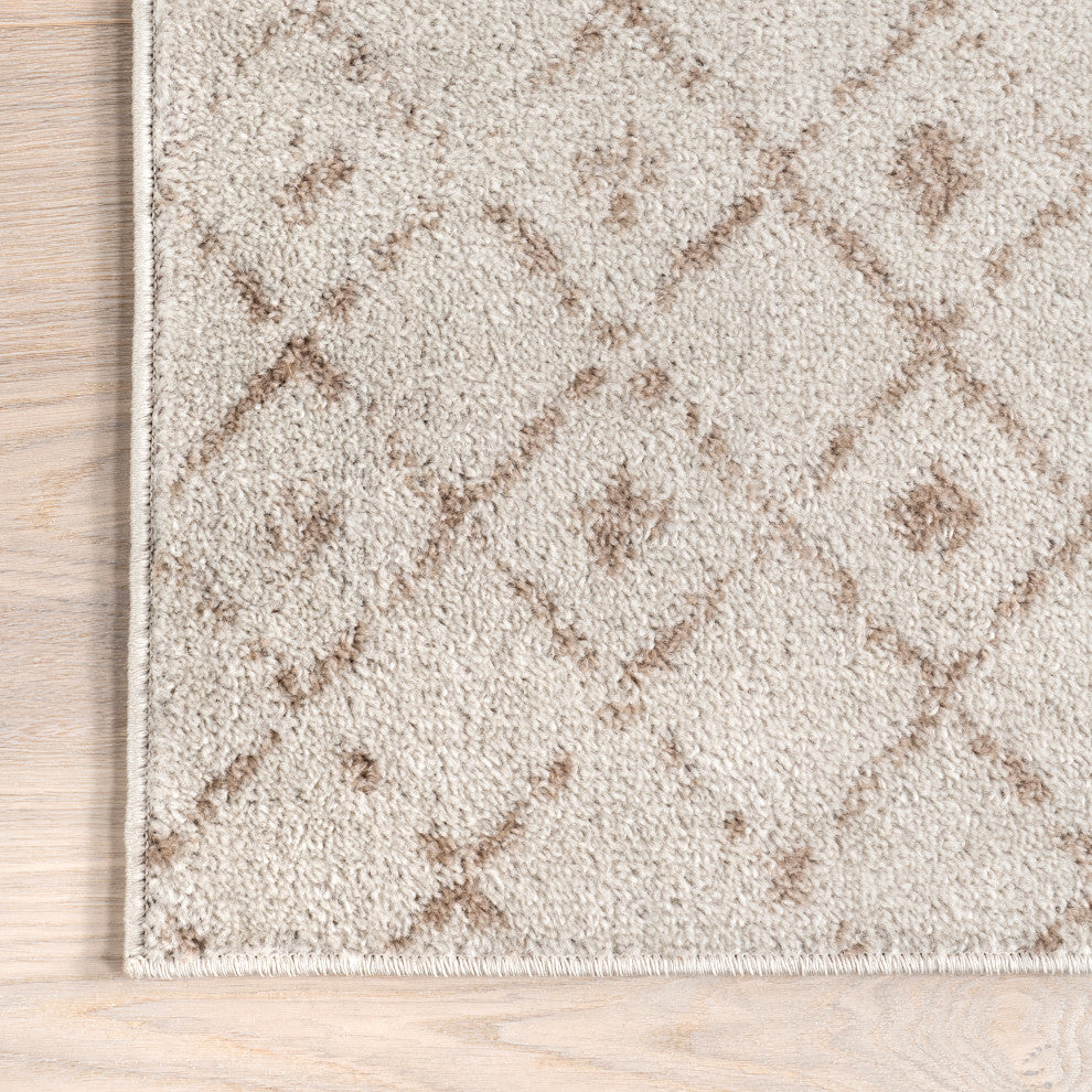 Nuloom Moroccan Blythe Area Rug, Neutral 2' 6" x 6'