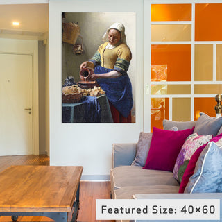 "The Milkmaid" by Bridgeman Library, 18x12x1.5