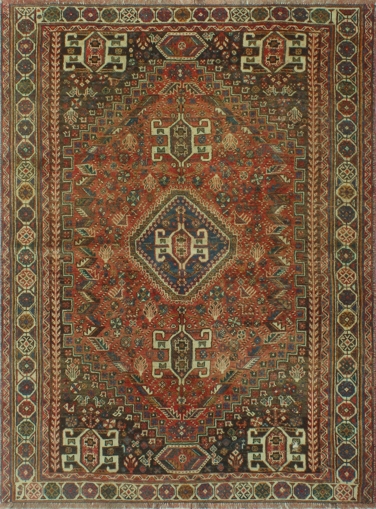 Semi-Antique Munirah Rust Rug