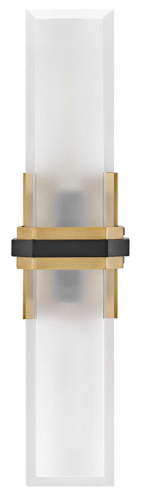 Hinkley Kipton Large Sconce, Heritage Brass