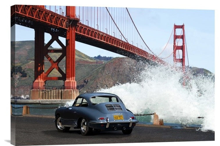 "Under the Golden Gate Bridge, San Francisco" Canvas by Gasoline Images, 24x16"