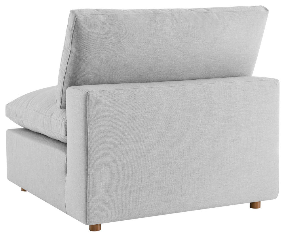 Modular Deep Sofa, Gray, Fabric, Modern, Lounge Cafe Hotel Hospitality