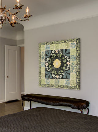 "Agapanthus" Painting Print on Wrapped Canvas