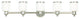 Middlebush 5-Light Bath Vanity, Polished Nickel