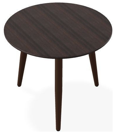23" Round Rustic Outdoor End Table, Kona