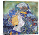 "Baby 1917" Stretched Canvas Giclee by Gustav Klimt, 16"x16"