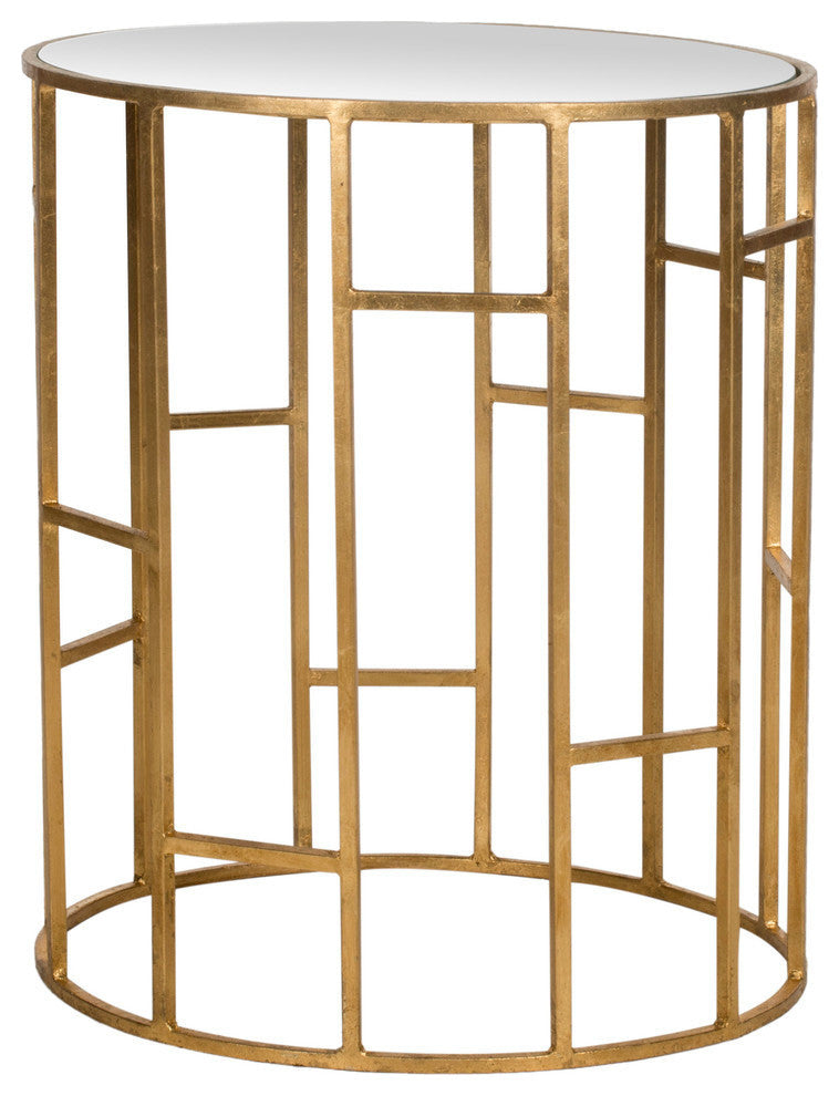 Safavieh Doreen Accent Table, Mirror Top