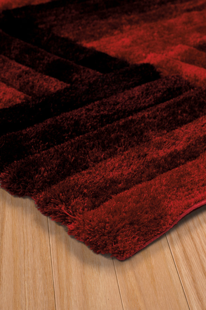 United Weavers Finesse Flagstone Red Area Rug 5'3x7'2