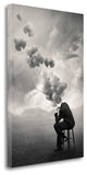 "Think" By Tommy Ingberg, Giclee Print on Gallery Wrap Canvas, Ready to Hang