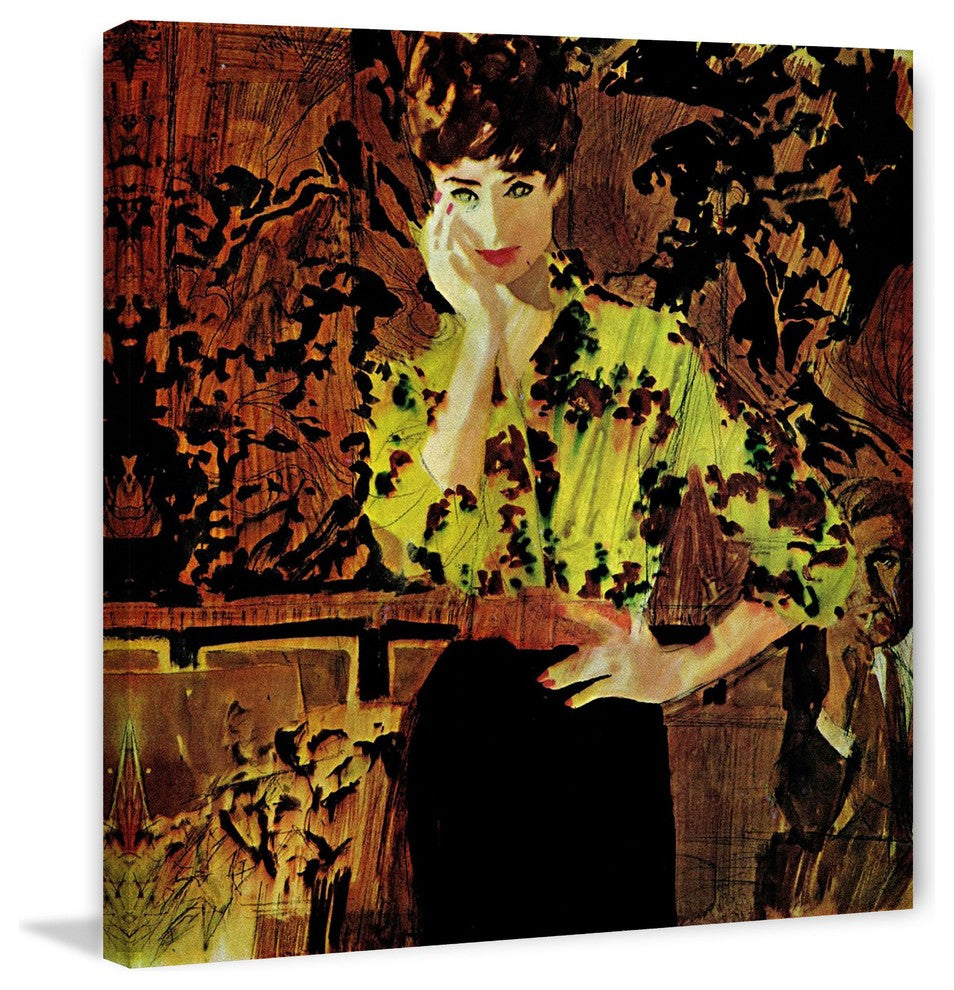 "The Bonfire" Painting Print on Canvas by Joe Cleary
