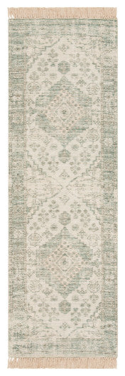 Surya Zainab ZAI-2311 5'x7'6" Rug, Sage/Dark Green/Lime/White