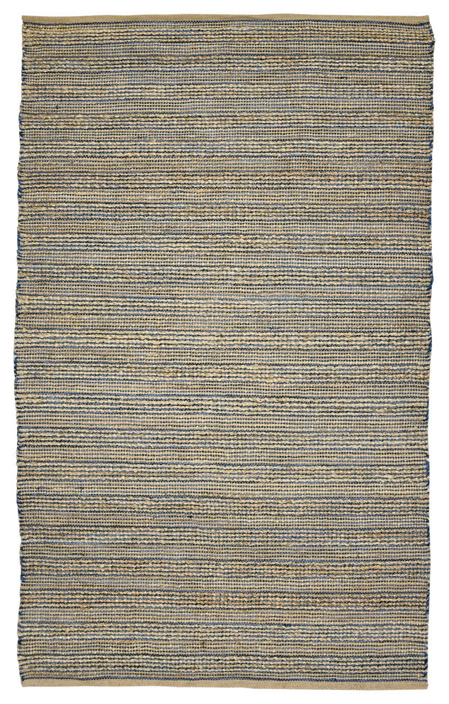 Naturals Sinclair Area Rug, Navy, 5' x 8', Striped