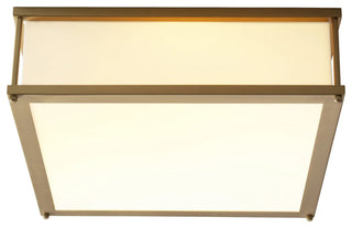 Oxygen Lighting 3-683-40-EM Modulo Ceiling Mount, Aged Brass