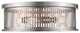 Zlite 334F4BN 4-Light Flush Mount, Brushed Nickel