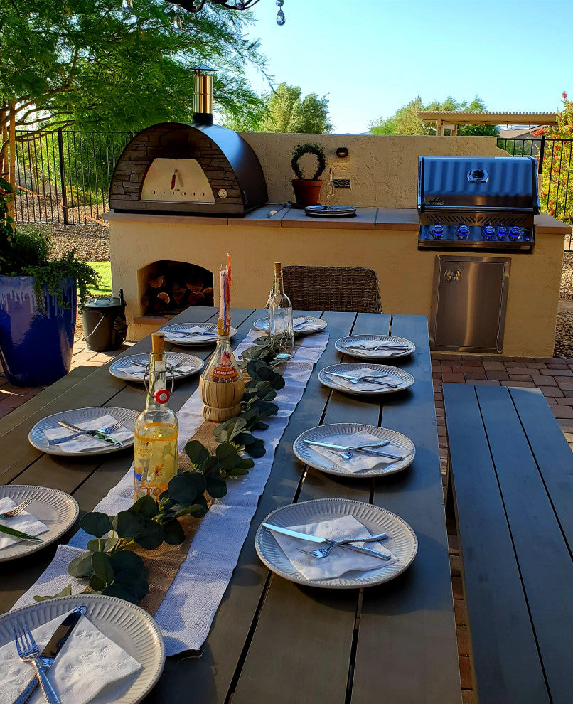 Maximus Prime Arena Portable Pizza Oven Black