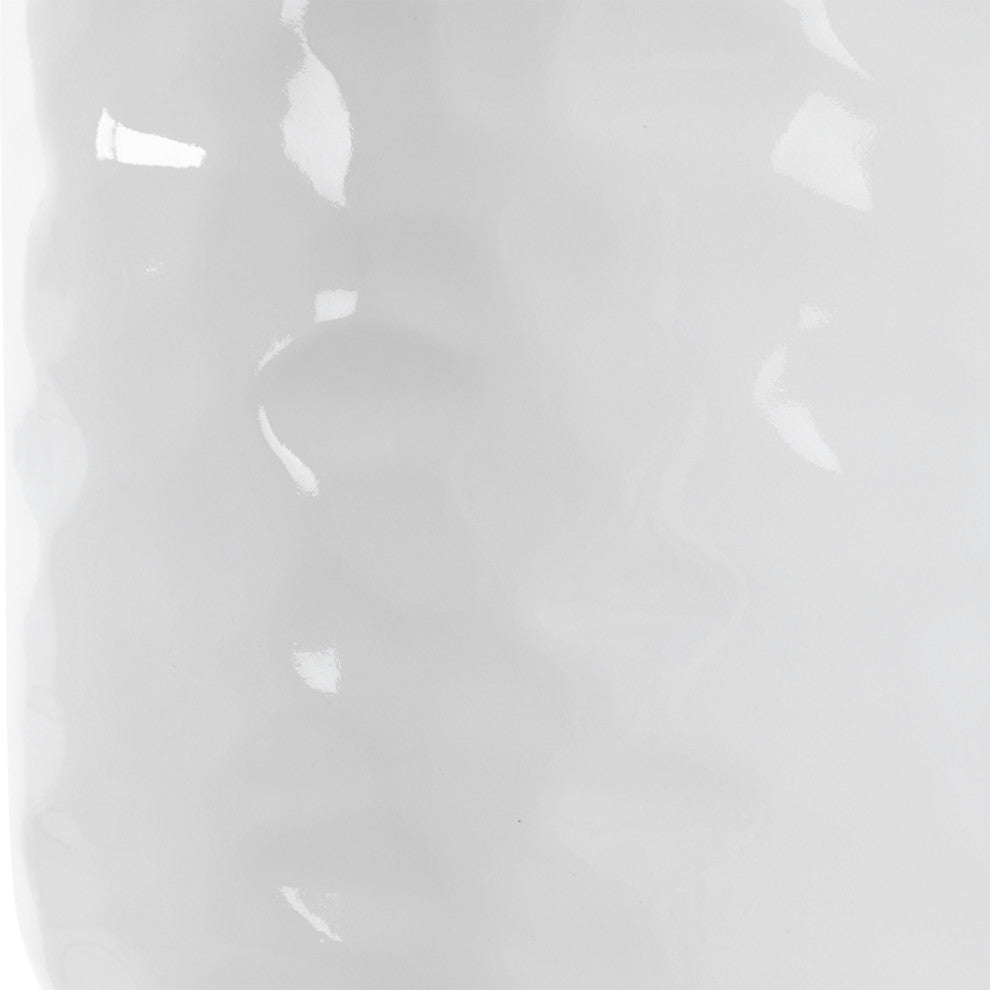 Uttermost Iona White Glaze Table Lamp