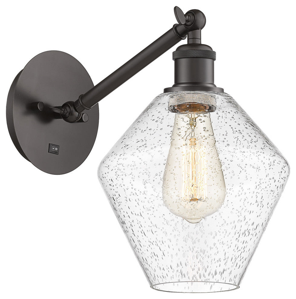 Innovations Cindyrella LED Wall Sconce 317-1W-OB-G654-8-LED, Oil Rubbed Bronze