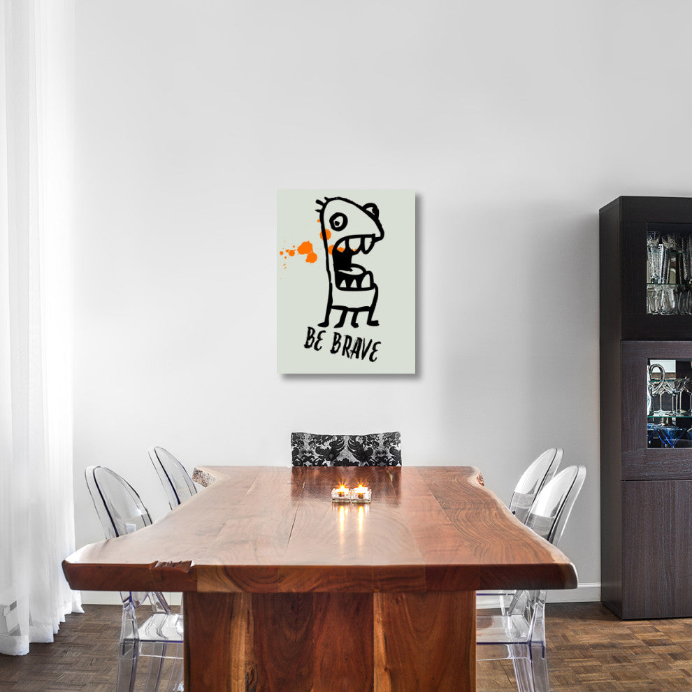 "Be Brave Poster 1" Fine Art Print