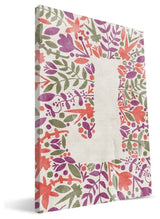 Monogram Collection "J" Canvas Print, 8"x12"