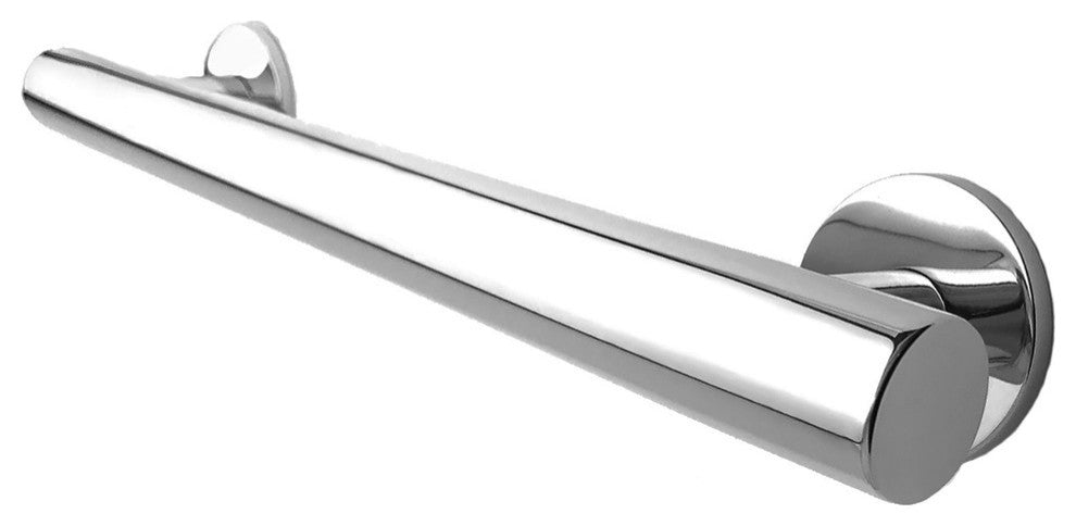 Balance Stainless Steel Grab Bar, 48', Bright Polished