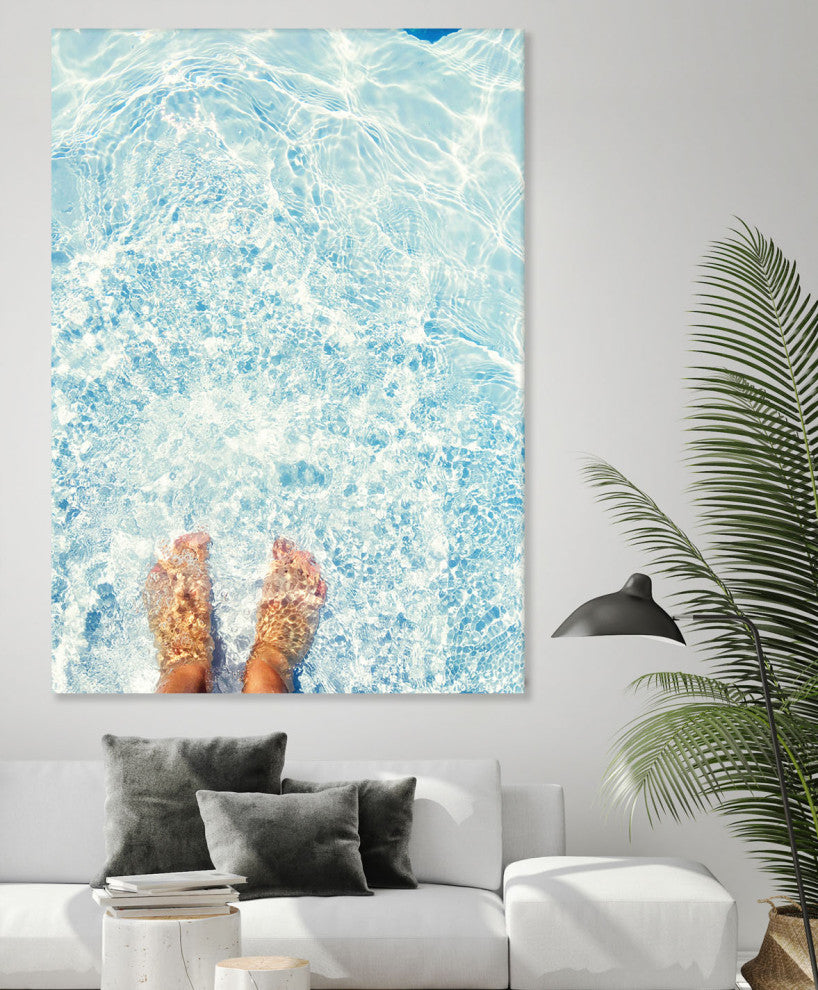 Relaxed Feet - 72 x 54 by Sarah Jane