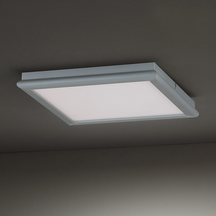 Modern Forms Neo 8" LED Flush Mount in Brushed Aluminum