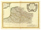 "Flandre francoise, Artois, Picardie, Boulenois, 1785" Paper Art, 24"x18"