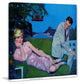 "Lawless Lady" Painting Print on Canvas by Al Buell
