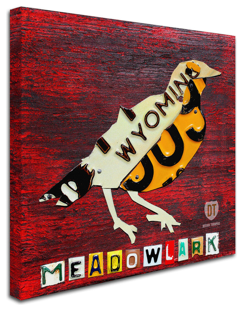 "Wyoming Meadowlark" Canvas Art by Design Turnpike