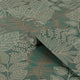 Superfresco Easy Scattered Leaves Wallpaper, Forest Green