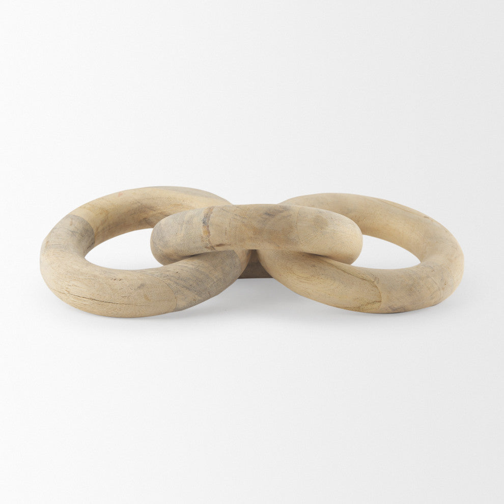 Alize Solid Wood Chain Link Decorative Object