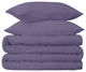 Wisteria Twin Cotton Blend 650 Thread Count Washable Duvet Cover Set
