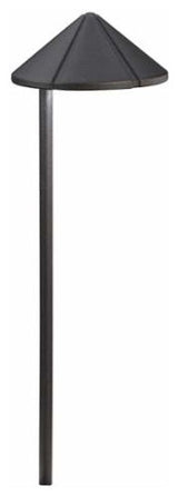 Kichler LED Side Mount Path Light, 3000K, Textured Black