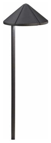 Kichler LED Side Mount Path Light, 3000K, Textured Black