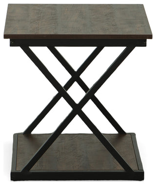 Stella Side Table, Elm/Black