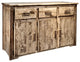 Homestead Collection Sideboard, Stain and Clear Lacquer Finish