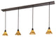 74L Delta Jadestone 4 LT Island Pendant